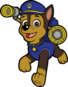 Paw Patrol P2 4 Svg Line Art, Free Vectors File